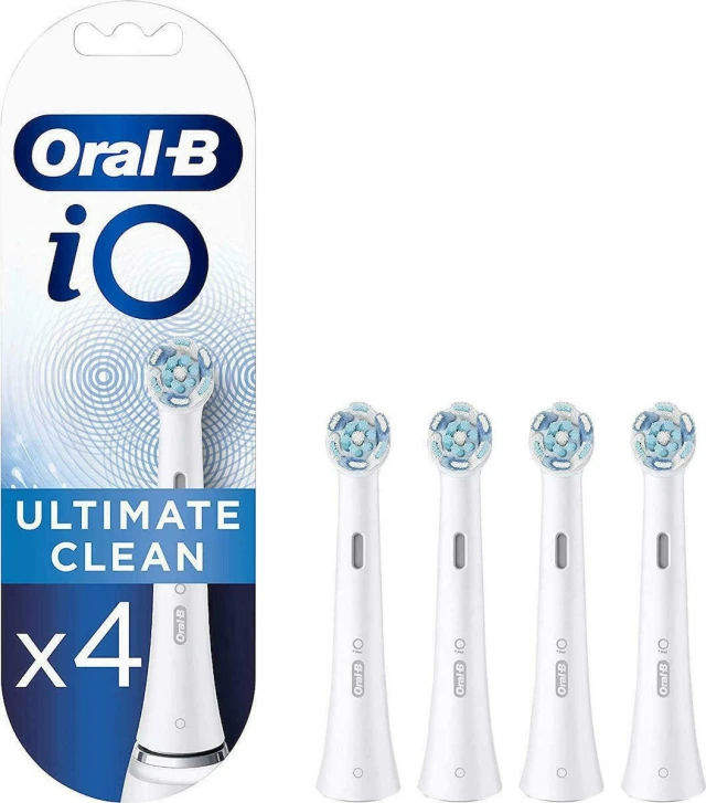 Oral-B-iO-Ultimate-Clean-White-Ανταλλακτικές-Κεφαλές-για-Ηλεκτρική-Οδοντόβουρτσα-4τμχ