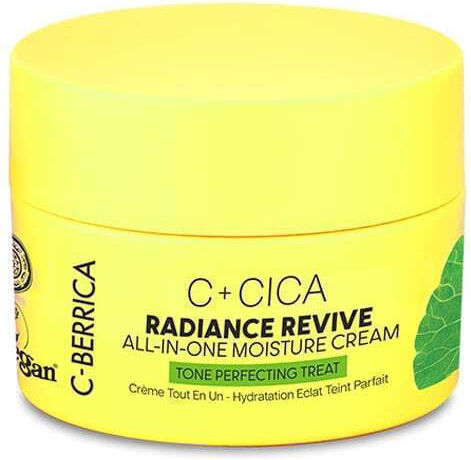 Natura Siberica C+Cica C-Berrica Radiance Revive Tone Perfecting Treat All In One Moisture Cream Spf20, 50ml - Image 1