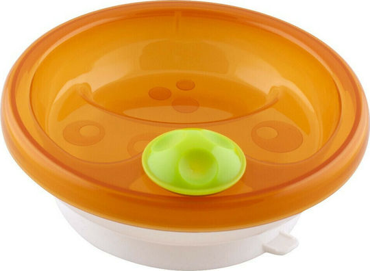 Mam Παιδικό Πιάτο Φαγητού Primamma από Πλαστικό Πορτοκαλί - Image 1