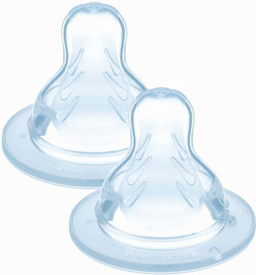 Mam Θηλές από Σιλικόνη για 4+ μηνών 2τμχ - Image 1