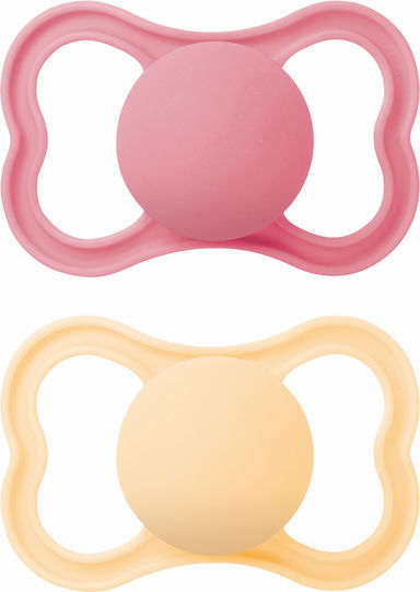 Mam Πιπίλες Σιλικόνης Supreme Φούξια-Πορτοκαλί για 6-16 μηνών 2τμχ - Image 1