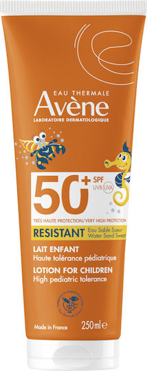 Eau Thermale Avène Lait Enfant SPF50+ Αδιάβροχο Παιδικό Αντηλιακό Γαλάκτωμα για Πρόσωπο & Σώμα 250ml - Image 1