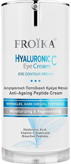xlarge_20231123115131_froika_hyaluronic_c_enydatiki_antigirantiki_krema_mation_kata_ton_mayron_kyklon_gia_lampsi_me_yalouroniko_oxy_vitamini_c_gia_orimes_epidermides_15ml (1) Froika Hyaluronic C Κρέμα Ματιών για Ενυδάτωση , Αντιγήρανση , Μαύροι Κύκλοι , Σακούλες & Λάμψη με 10SPF 15ml - Image 1