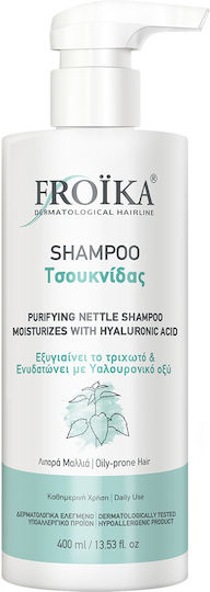xlarge_20260416183236_froika_nettle_sampouan_gia_to_eyaisthito_trichoto_400ml Froika Nettle Σαμπουάν για το Ευαίσθητο Τριχωτό 400ml - Image 1