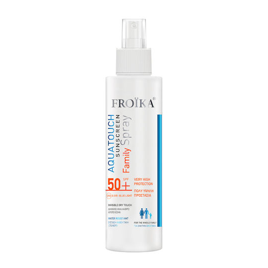 xlarge_20260429153919_froika_aquatouch_antiliaki_losion_gia_to_soma_spf50_se_spray_250ml Froika Aquatouch Family Spray SPF 50+ Αντηλιακό Σώματος 250ml - Image 1