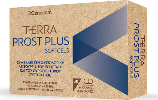 xlarge_20210215102534_genecom_terra_prost_plus_30_malakes_kapsoules Genecom Terra Prost Plus Συμπλήρωμα για την Υγεία του Προστάτη 30 μαλακές κάψουλες - Image 1