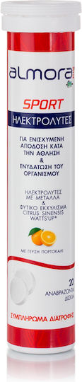 almora PLUS® SPORT Πορτοκάλι 20 αναβράζοντα δισκία - Image 1