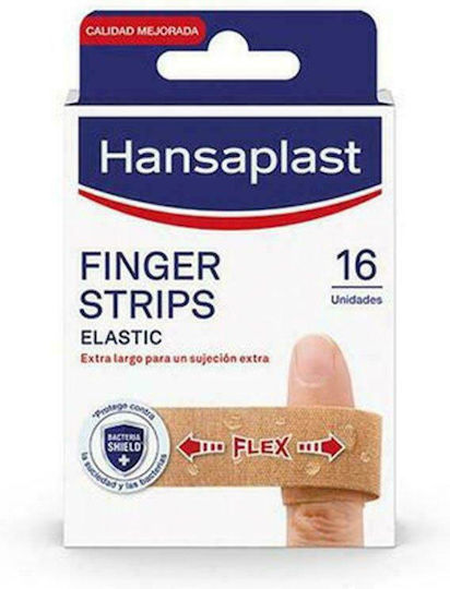 xlarge_20220203092147_hansaplast_finger_strips_16tmch Hansaplast Finger Strips Αυτοκόλλητα Επιθέματα 16τμχ - Image 1