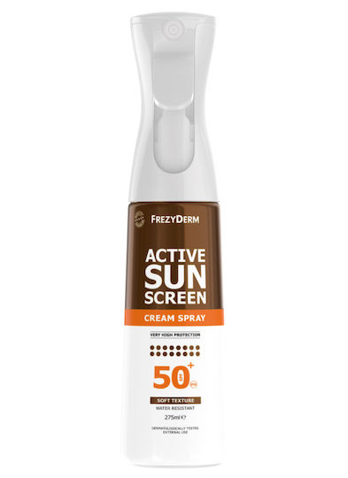 xlarge_20260617184535_frezyderm_active_antiliaki_krema_prosopou_kai_somatos_spf50_me_chroma_se_spray_275ml Frezyderm Active Αδιάβροχη Αντηλιακή Κρέμα Προσώπου & Σώματος SPF50+ σε Spray 275ml - Image 1