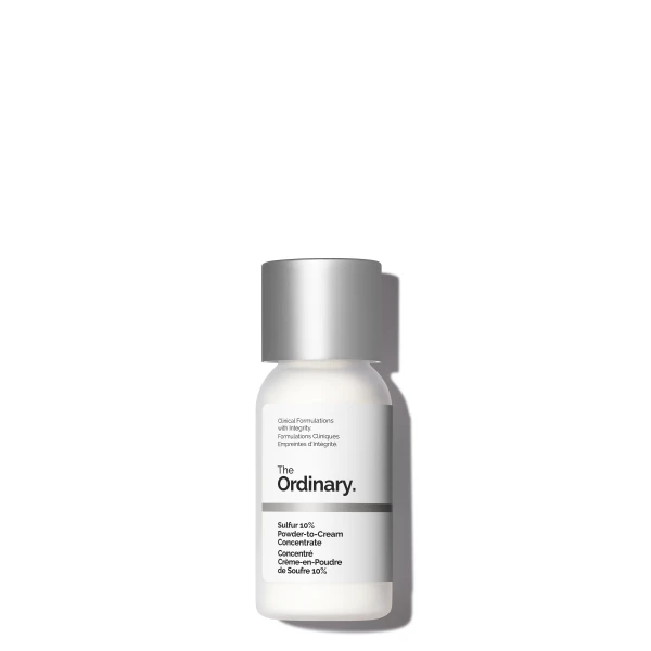 54267df0f7036cbb46507db1ce75ef51.jpg The Ordinary Sulfur 10% Powder-to-Cream Concentrate, Συμπύκνωμα Πούδρας - Κρέμας κατά των Ατελειών, 5g - Image 1