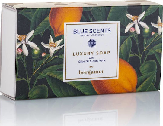xlarge_20190204160938_blue_scents_bergamot_luxury_soap_150gr Blue Scents Bergamot Luxury Soap με Ελαιόλαδο 150gr - Image 1