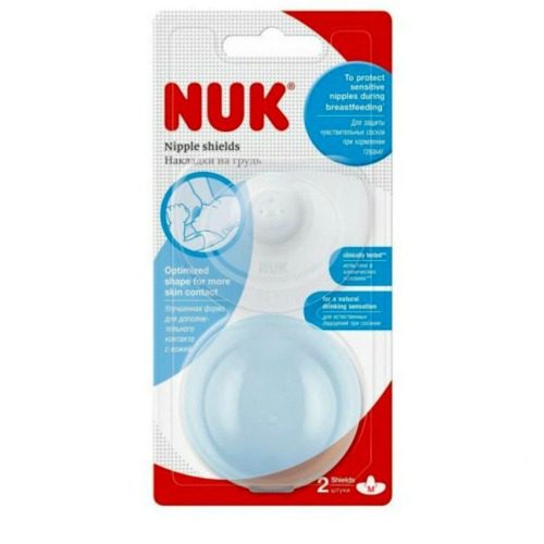 4008600299882 Nuk Ασπίδες Θηλής για τον θηλασμό με Θήκη Αποθήκευσης Μedium 2 Τεμάχια - Image 1