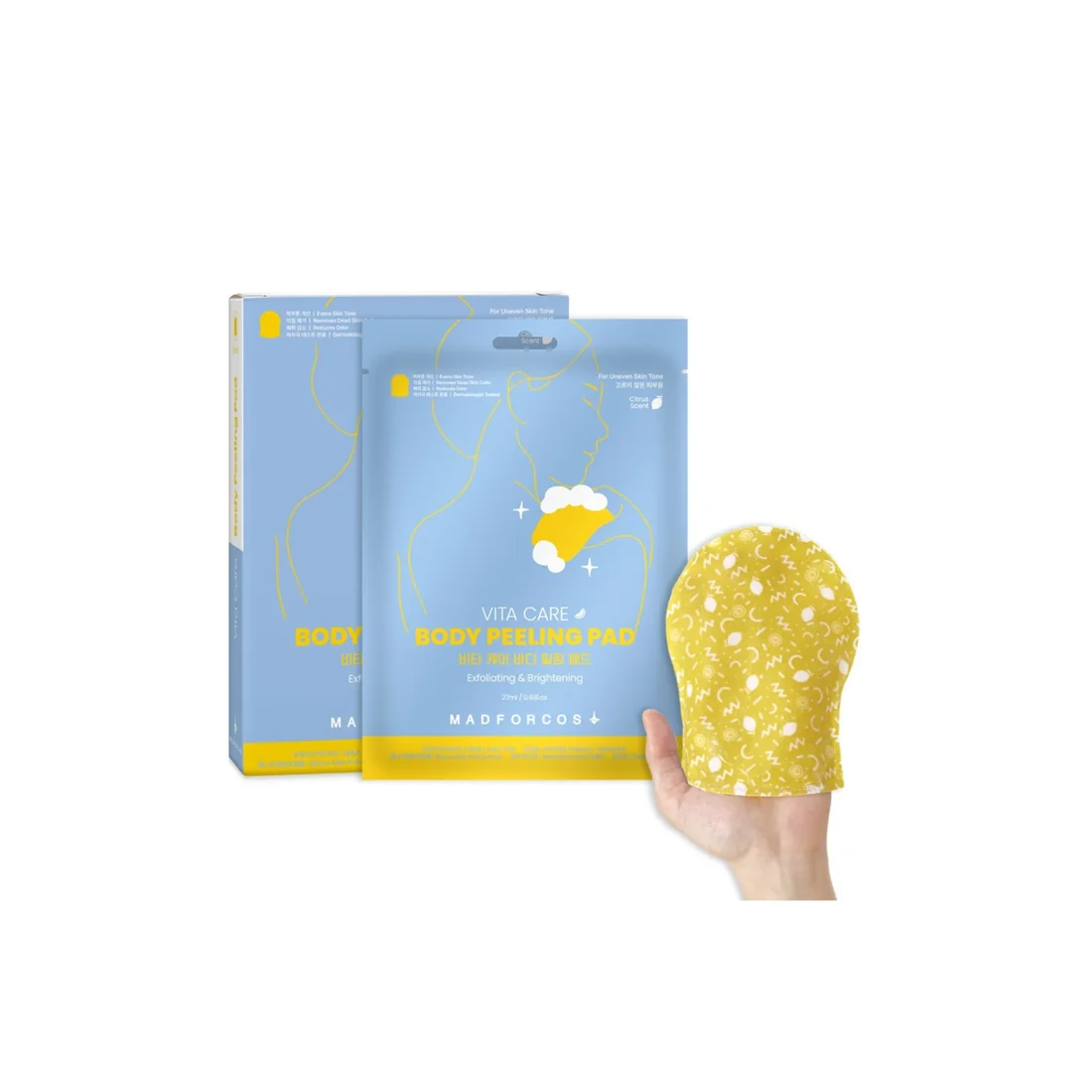 8809273164295 MADFORCOS BODY PEELING PAD - Image 1