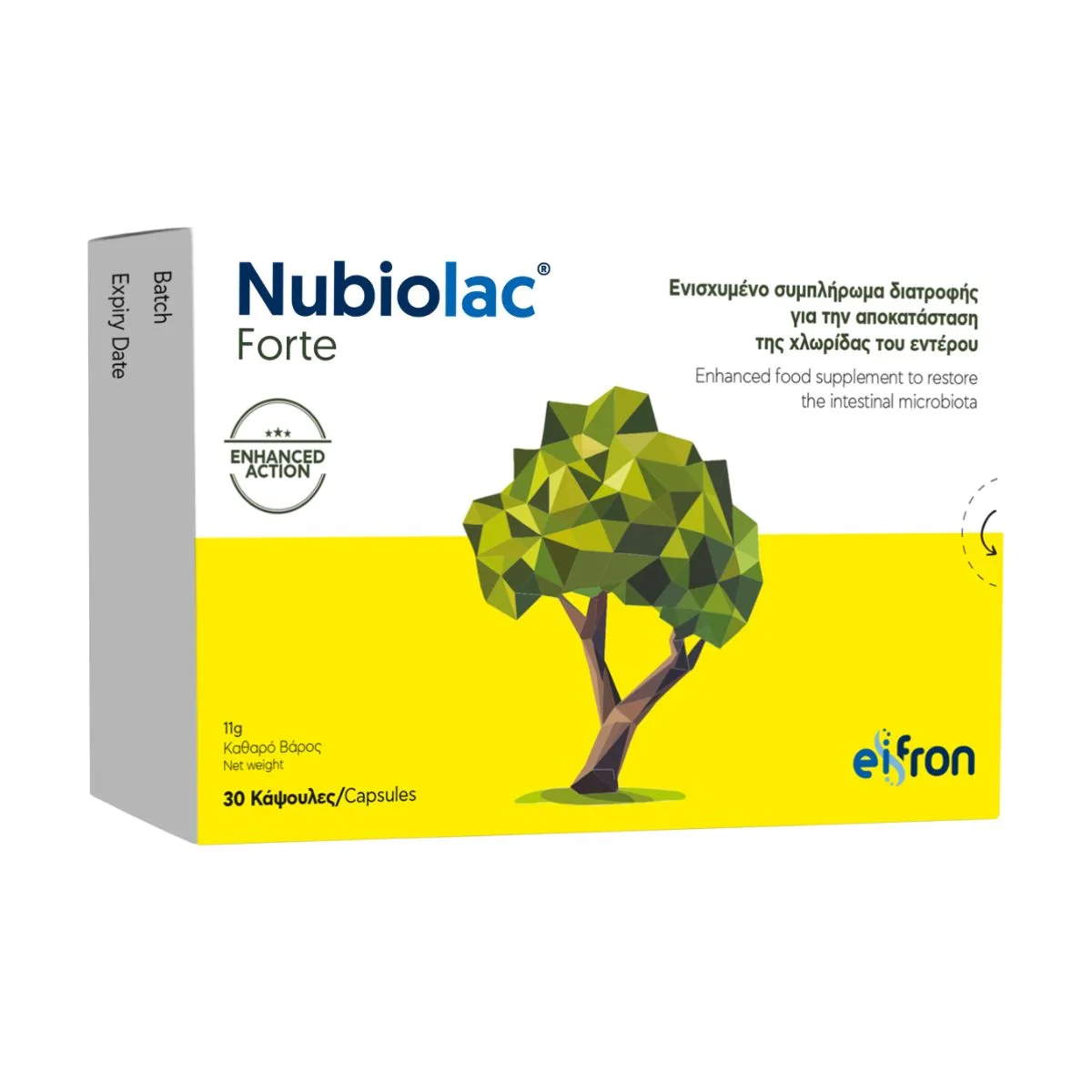 BFL0030 Eifron Nubiolac Forte Προβιοτικά 30 κάψουλες - Image 1