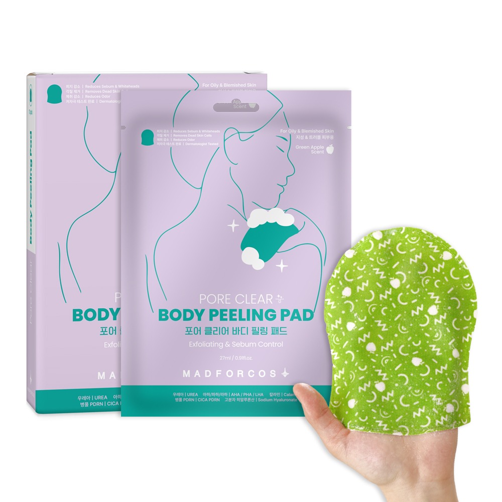 f579a8981f1356b4c12b5b8781fac72d MADFORCOS Pore Clear Body Peeling Pad - Image 1